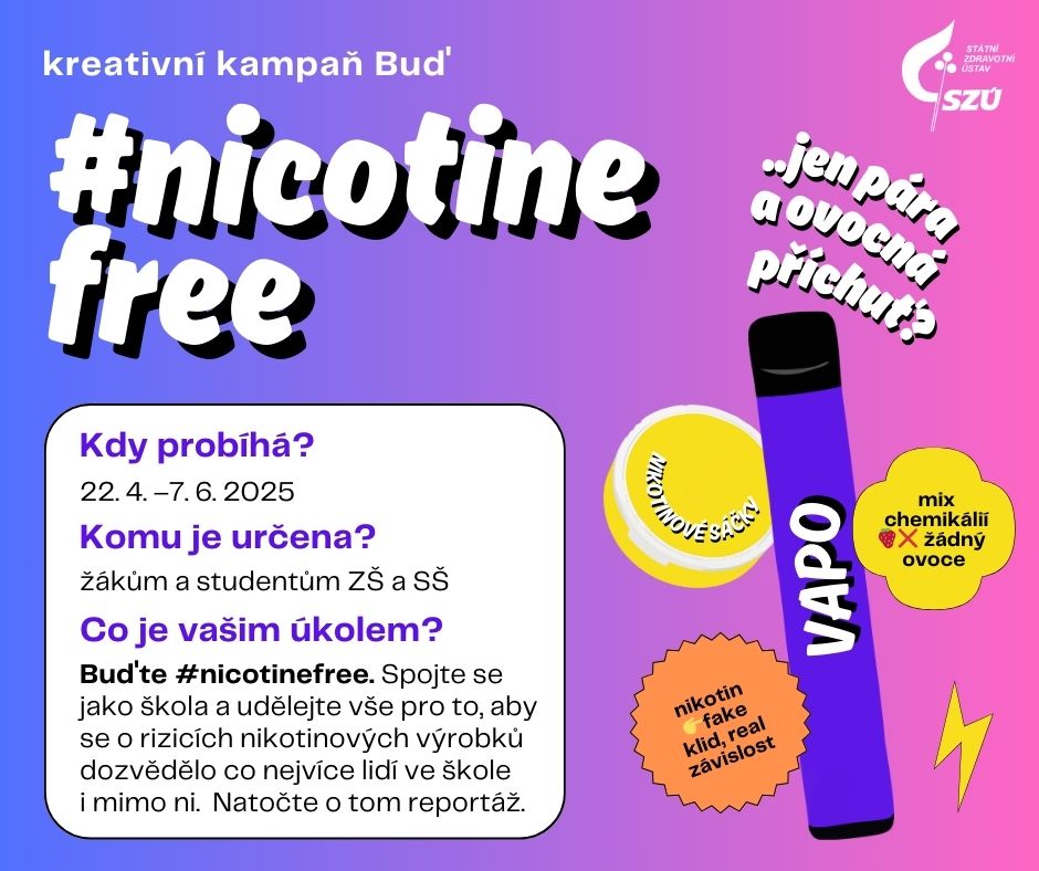 Prakticky každý druhý mladý Čech sahá po nikotinu, roste podíl kuřáků ve věku 15 – 24 let 2 Bud nicotinefree grafika soc. site 2