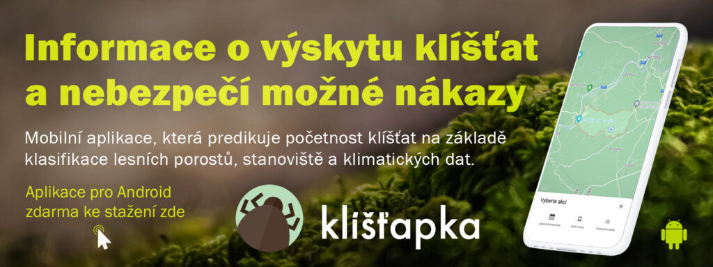 Klíšťata jsou v ČR aktivní i během zimních měsíců, je potřeba se chránit i ve městech 1 banner