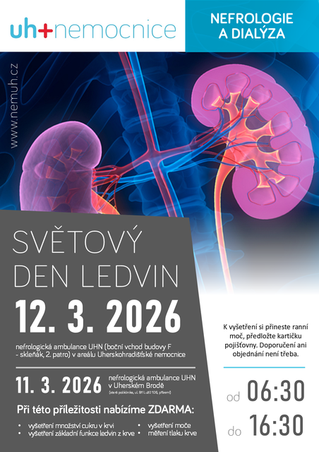 Světový den ledvin - 12. březen 2 Den ledvin 26